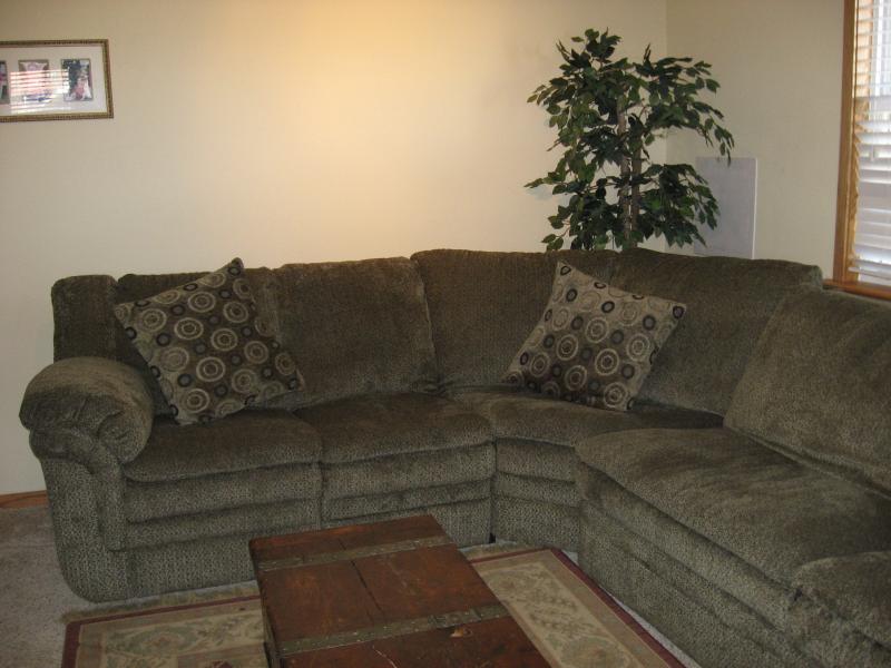 professional couch reupholstered